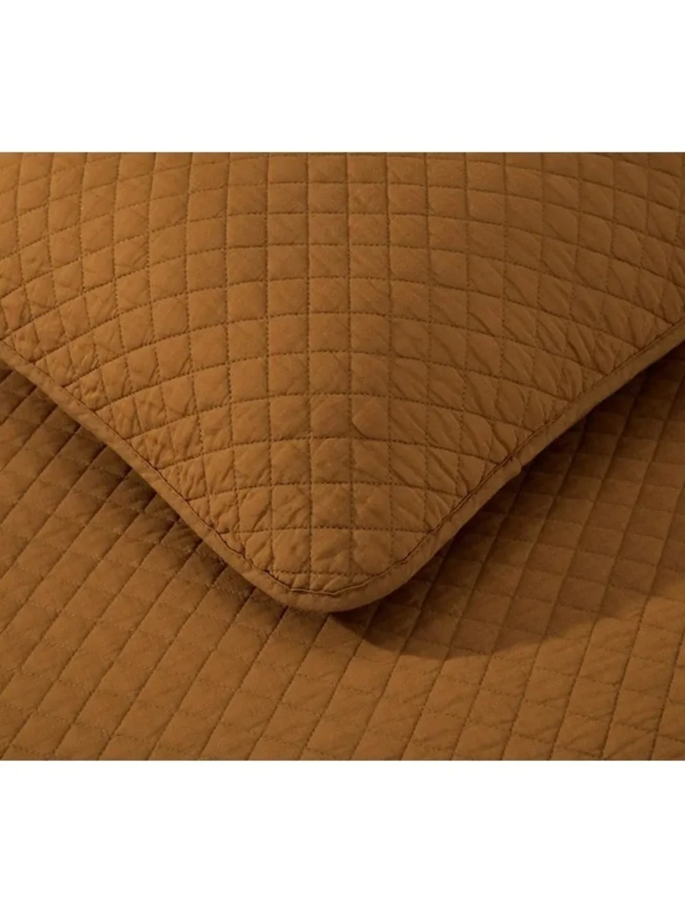 Quilted Bedspread Set king 3 piece 100% cotton